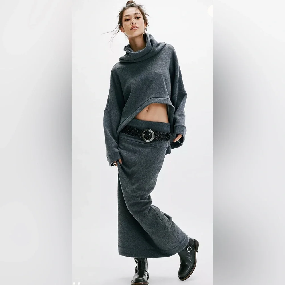 Free People Milley Reversible Sweater Set - Picture 1 of 5